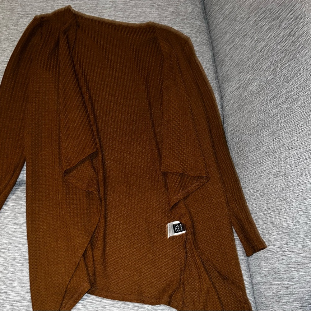 Waterfall cardigan, Koffee Brown